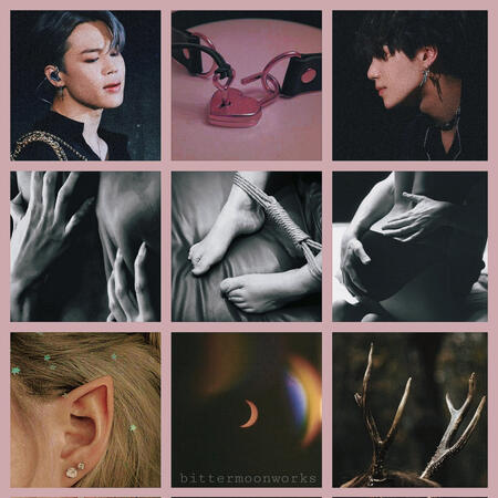 ♡ wonder | 32,5k | bdsm club au | elf jm x deer hybrid yg | sub top yg x dom bttm jm